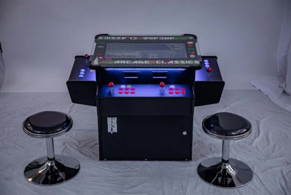 Full-sized, 3 Sided, Cocktail Table Arcade With 3,016 Classic Games - Image 3