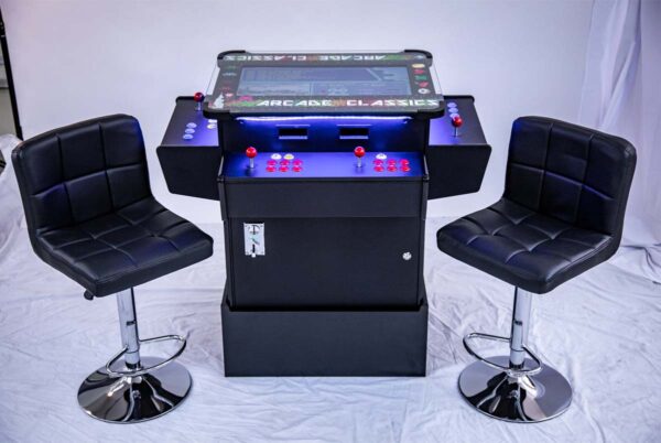 Full-sized, 3 Sided, Cocktail Table Arcade With 3,016 Classic Games - Image 5