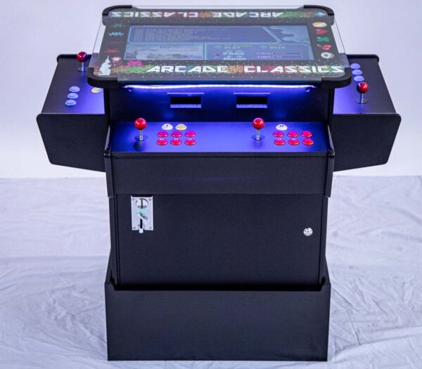 Full-sized, 3 Sided, Cocktail Table Arcade With 3,016 Classic Games - Image 7
