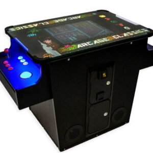 Full-sized Cocktail Table Arcade with 60 Classic Games plus Trackball