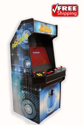 Oversized Upright Arcade Game with 3,000 Games plus Trackball