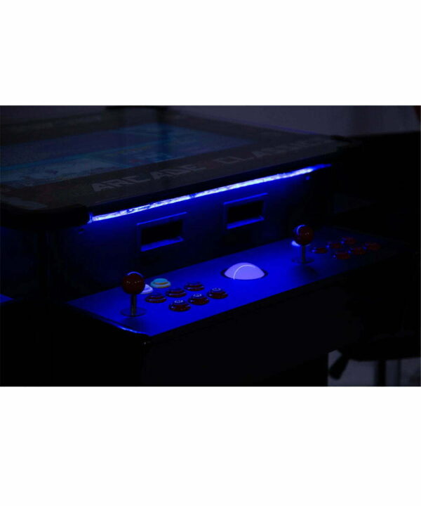 Full-sized, 3 Sided, Cocktail Table Arcade With 1,162 Games, and Trackball - Image 5