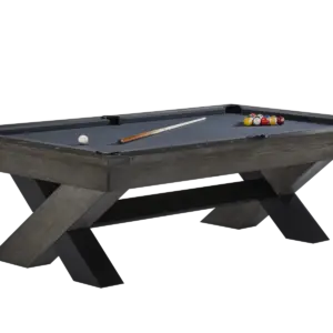 HALIFAX 8' POOL TABLE (CHARCOAL)