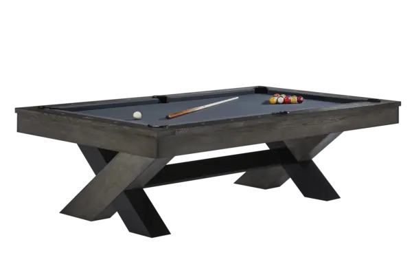 HALIFAX 8' POOL TABLE (CHARCOAL)