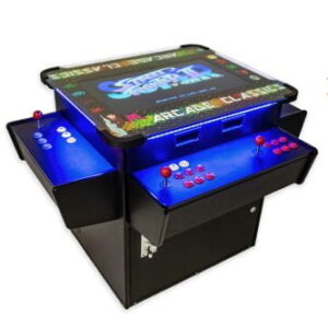 Full-sized, 3 Sided, Cocktail Table Arcade With 3,016 Classic Games