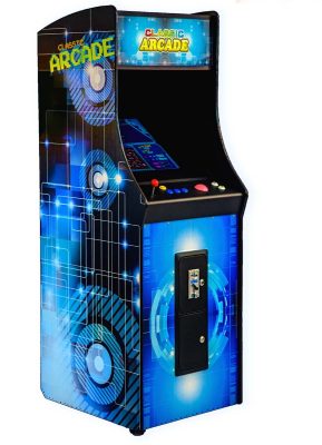 Full-Sized Upright Arcade Game with 412 Classic Games plus Trackball
