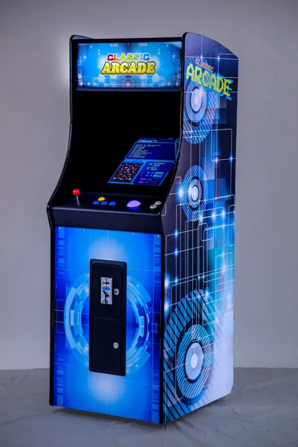 Full-Sized Upright Arcade Game with 412 Classic Games plus Trackball - Image 3