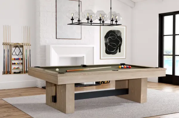 Vancouver 8' Pool Table (Natural Ash) - Image 5