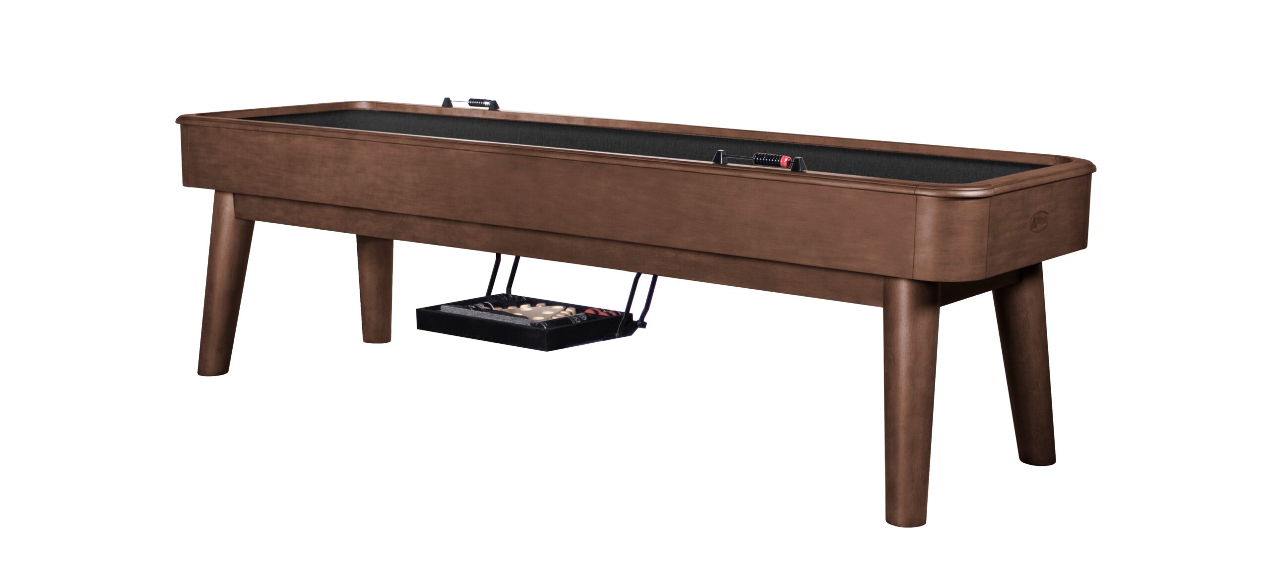 Collins 9 Foot Shuffleboard WalnutBLACKCARPET 5.jpg