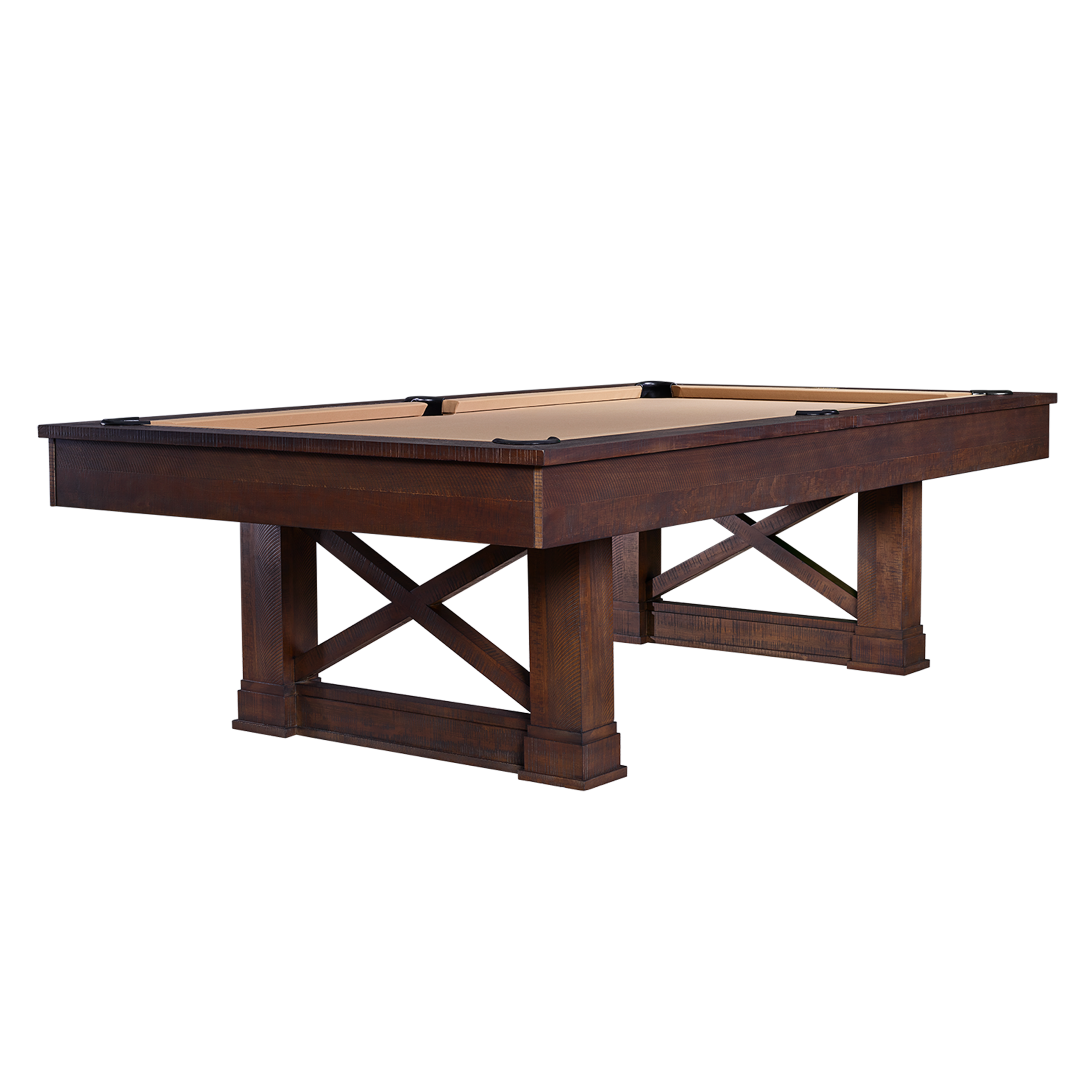 Farmhouse 8 pool table cappuccino pooltable farmhousesahara dtckit 1.png